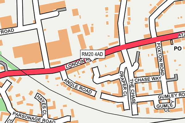 Map of PROMAC TRANSPORT LIMITED at local scale