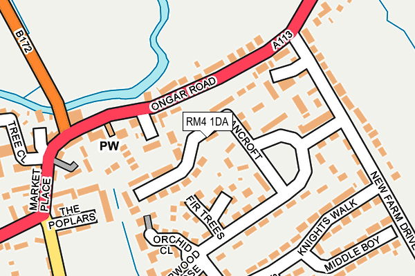 Map of RBP SOLUTIONS LIMITED at local scale