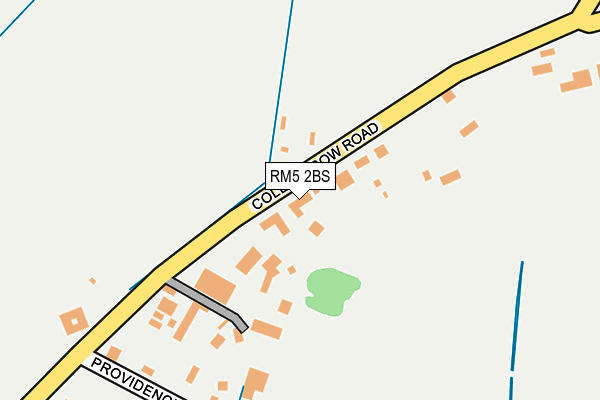 RM5 2BS map - OS OpenMap – Local (Ordnance Survey)