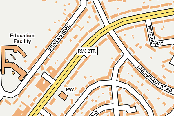 Map of ZR EXPRESS LTD at local scale