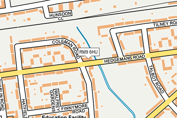 Map of HONOURIN CARE LIMITED at local scale