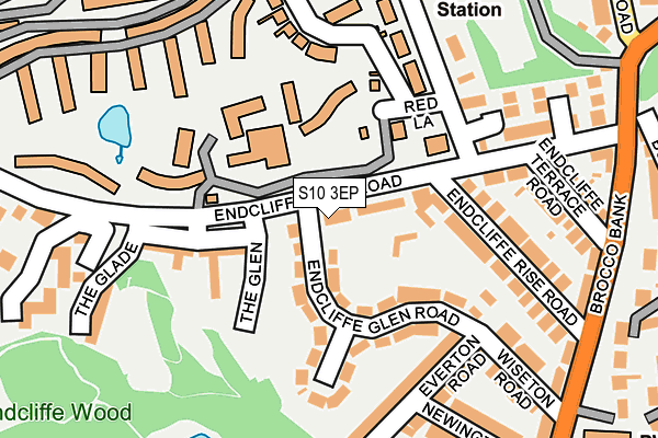 S10 3EP map - OS OpenMap – Local (Ordnance Survey)