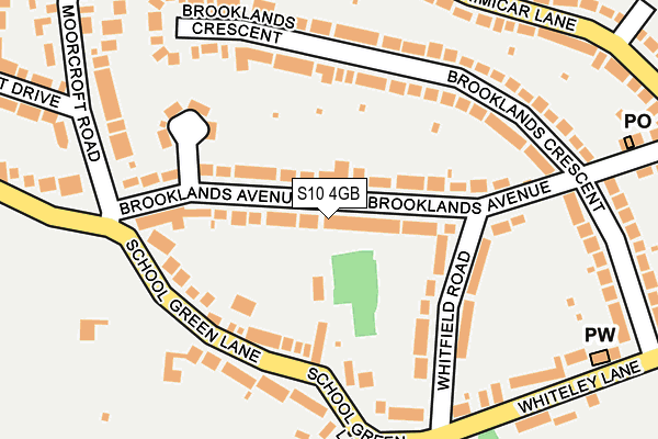 S10 4GB map - OS OpenMap – Local (Ordnance Survey)