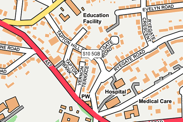 S10 5GB map - OS OpenMap – Local (Ordnance Survey)