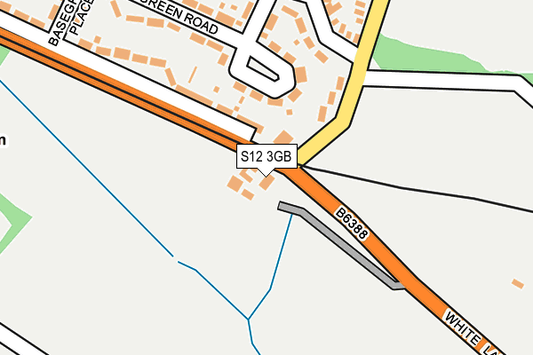 S12 3GB map - OS OpenMap – Local (Ordnance Survey)