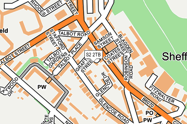 S2 2TB map - OS OpenMap – Local (Ordnance Survey)
