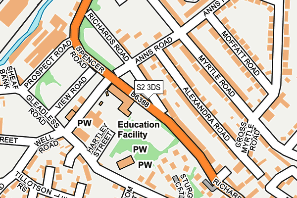 S2 3DS map - OS OpenMap – Local (Ordnance Survey)