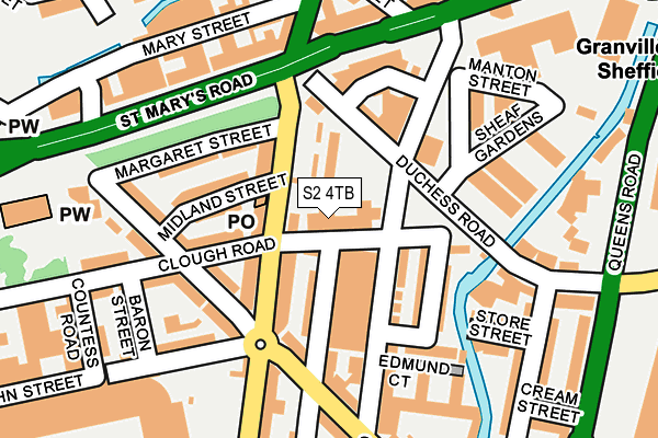 S2 4TB map - OS OpenMap – Local (Ordnance Survey)