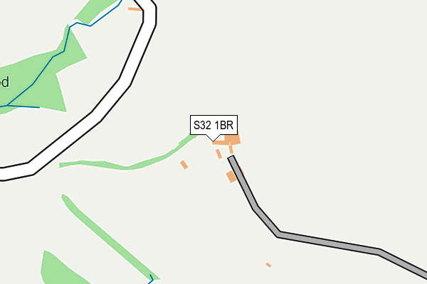S32 1BR map - OS OpenMap – Local (Ordnance Survey)