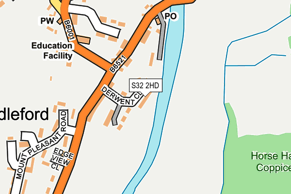 S32 2HD map - OS OpenMap – Local (Ordnance Survey)