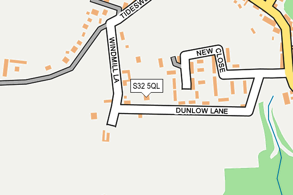 S32 5QL map - OS OpenMap – Local (Ordnance Survey)