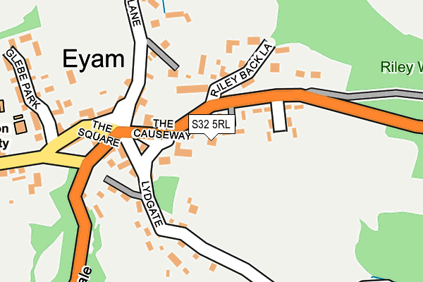 S32 5RL map - OS OpenMap – Local (Ordnance Survey)