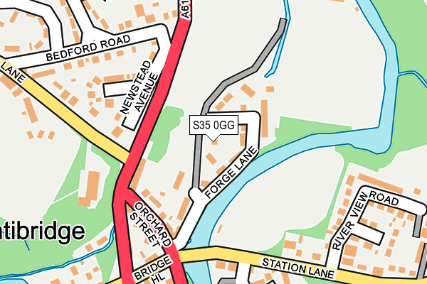 S35 0GG map - OS OpenMap – Local (Ordnance Survey)