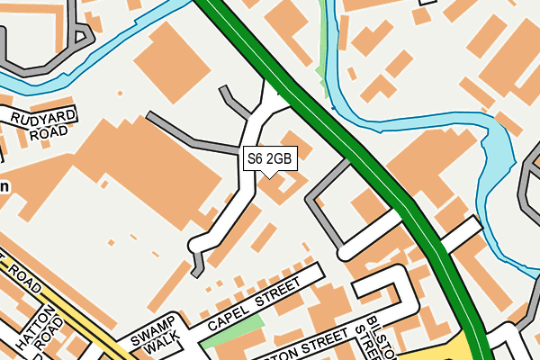 S6 2GB map - OS OpenMap – Local (Ordnance Survey)