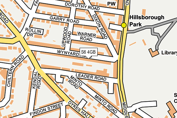 S6 4GB map - OS OpenMap – Local (Ordnance Survey)