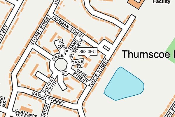 S63 0EU map - OS OpenMap – Local (Ordnance Survey)