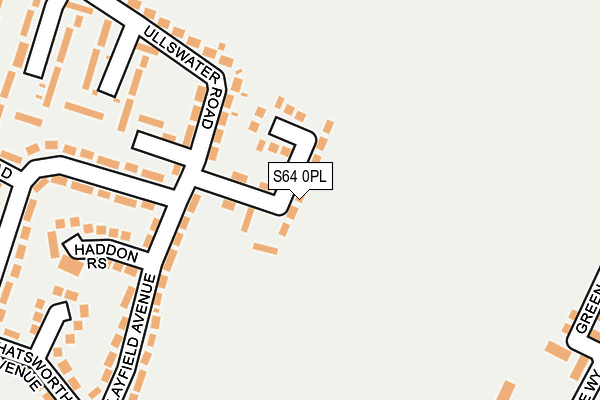 S64 0PL map - OS OpenMap – Local (Ordnance Survey)