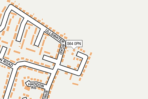 S64 0PN map - OS OpenMap – Local (Ordnance Survey)