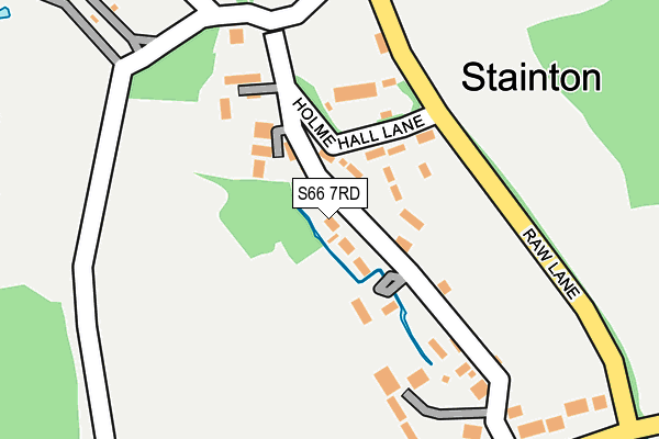 S66 7RD map - OS OpenMap – Local (Ordnance Survey)