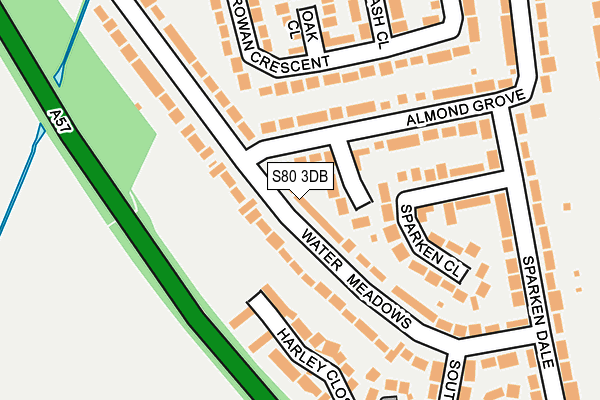 S80 3DB map - OS OpenMap – Local (Ordnance Survey)