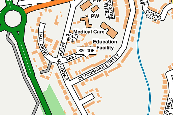 S80 3DE map - OS OpenMap – Local (Ordnance Survey)