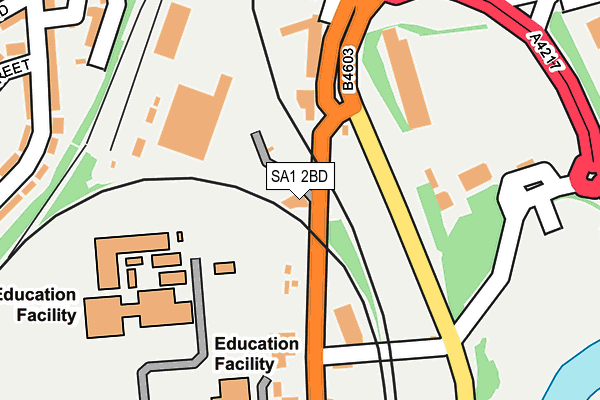 Map of HUTCHBY KIDS LTD at local scale