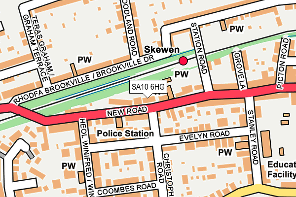 Map of GOODY 4 PAWS LTD at local scale
