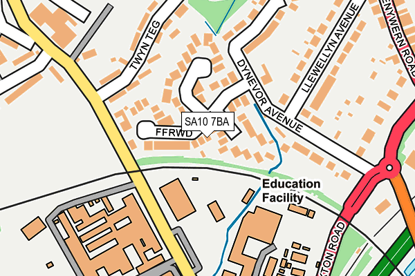 Map of SKEWEN PRESS LIMITED(THE) at local scale