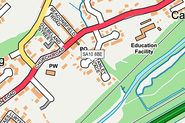 Map of MEDIC TRAINING LIMITED at local scale