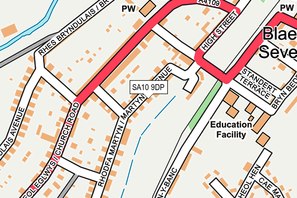Map of IVY ROW PROPERTIES LTD at local scale