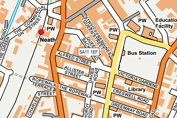 Map of 3 BAI LTD at local scale