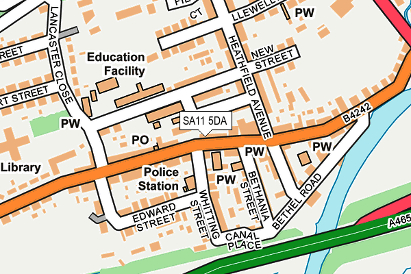 Map of P & M ELECTRICAL LIMITED at local scale