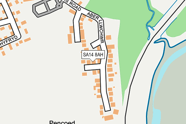 Map of ORIS SWANSEA LIMITED at local scale