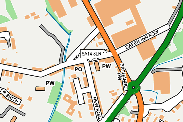 Map of THOMAS HOMES WEST LTD at local scale