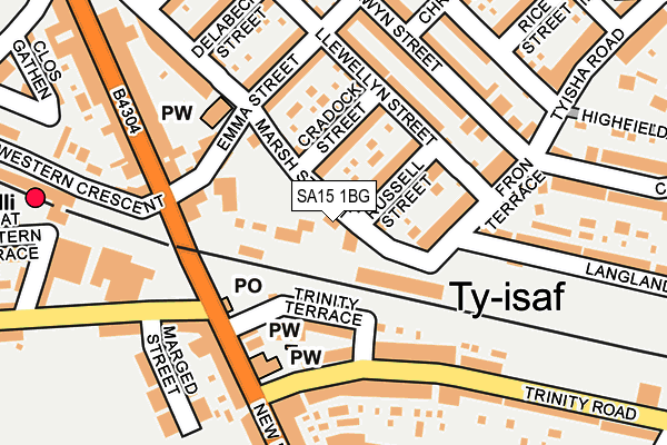 Map of VHS TO DVD LTD at local scale