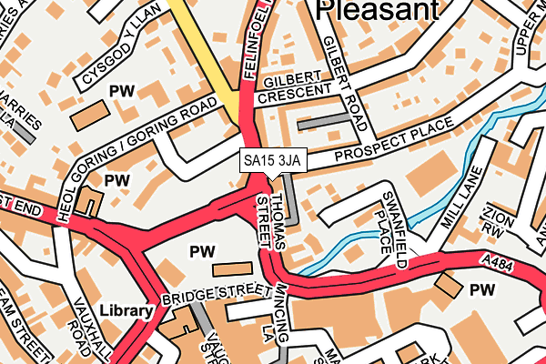 Map of CHESTER PLASTERING LTD at local scale