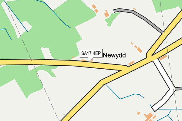 SA17 4EP map - OS OpenMap – Local (Ordnance Survey)
