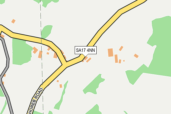 SA17 4NN map - OS OpenMap – Local (Ordnance Survey)