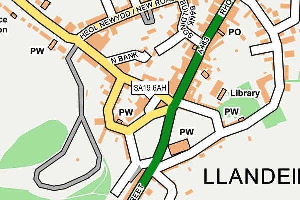 Map of WOTWE LTD at local scale