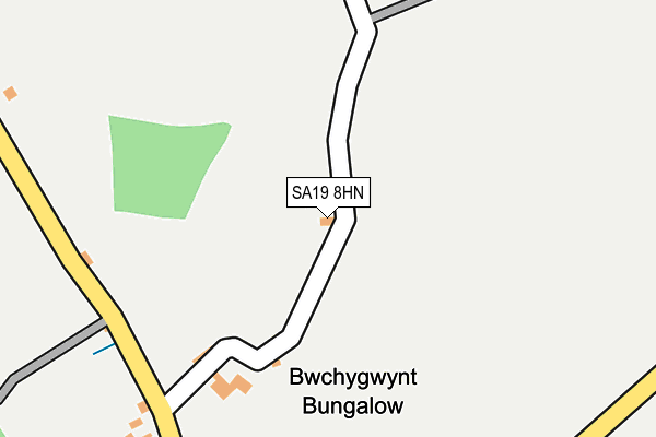 SA19 8HN map - OS OpenMap – Local (Ordnance Survey)