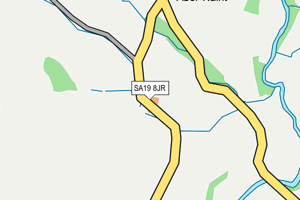 SA19 8JR map - OS OpenMap – Local (Ordnance Survey)