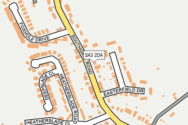 Map of STEELES PROPERTY LIMITED at local scale