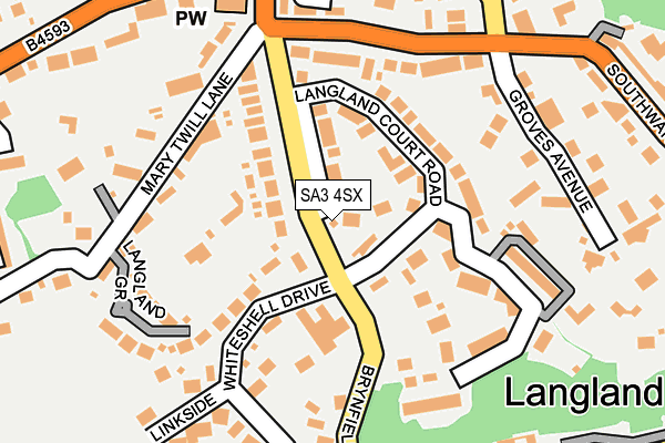 Map of THE CRAB ISLAND COMPANY LTD at local scale