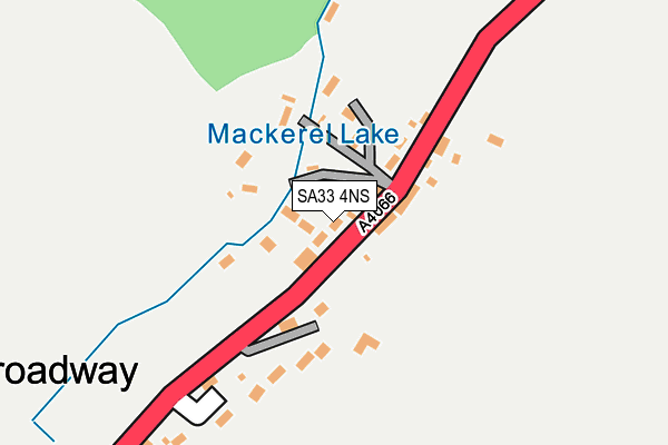 SA33 4NS maps, stats, and open data