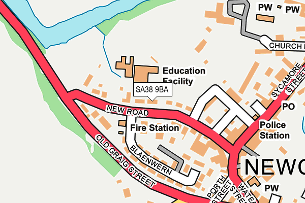 Map of DSDMG LTD at local scale