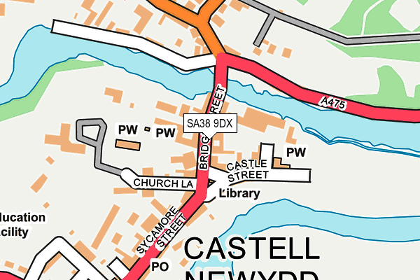 Map of CASTLE ARCHITECTURAL DESIGNS LTD at local scale