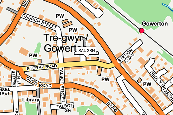 Map of FOREST FLOWER (GOWERTON) LTD at local scale