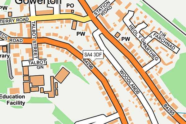 Map of THE GROVE SKIN & LASER LTD at local scale