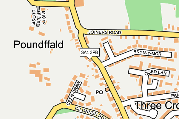 Map of HOMEFRONTCO LIMITED at local scale