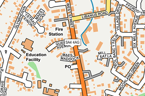 Map of HJ AHMAD LIMITED at local scale